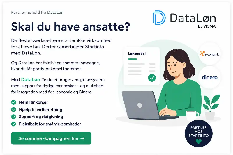 Partnerindhold fra DataLøn – Skal du have ansatte? Sommerkampagne med gratis lønkørsel